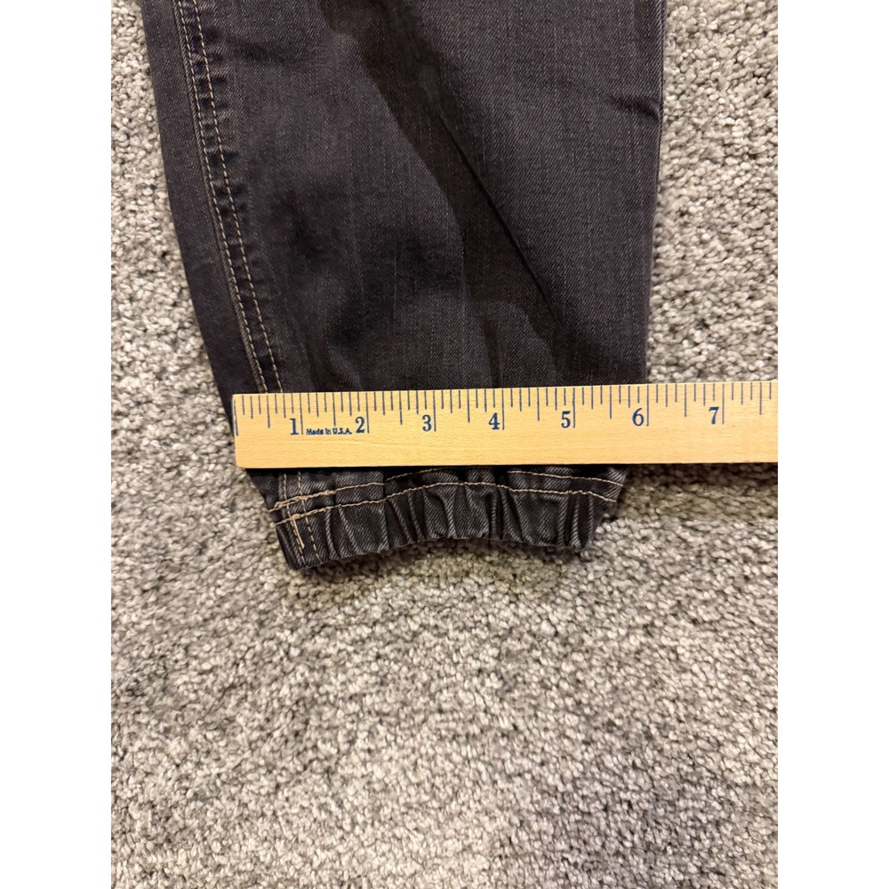 KanCan Maurices Exclusive Jeans Womens 28 Black Joggers Dark Wash Denim‎ * - Picture 8 of 12